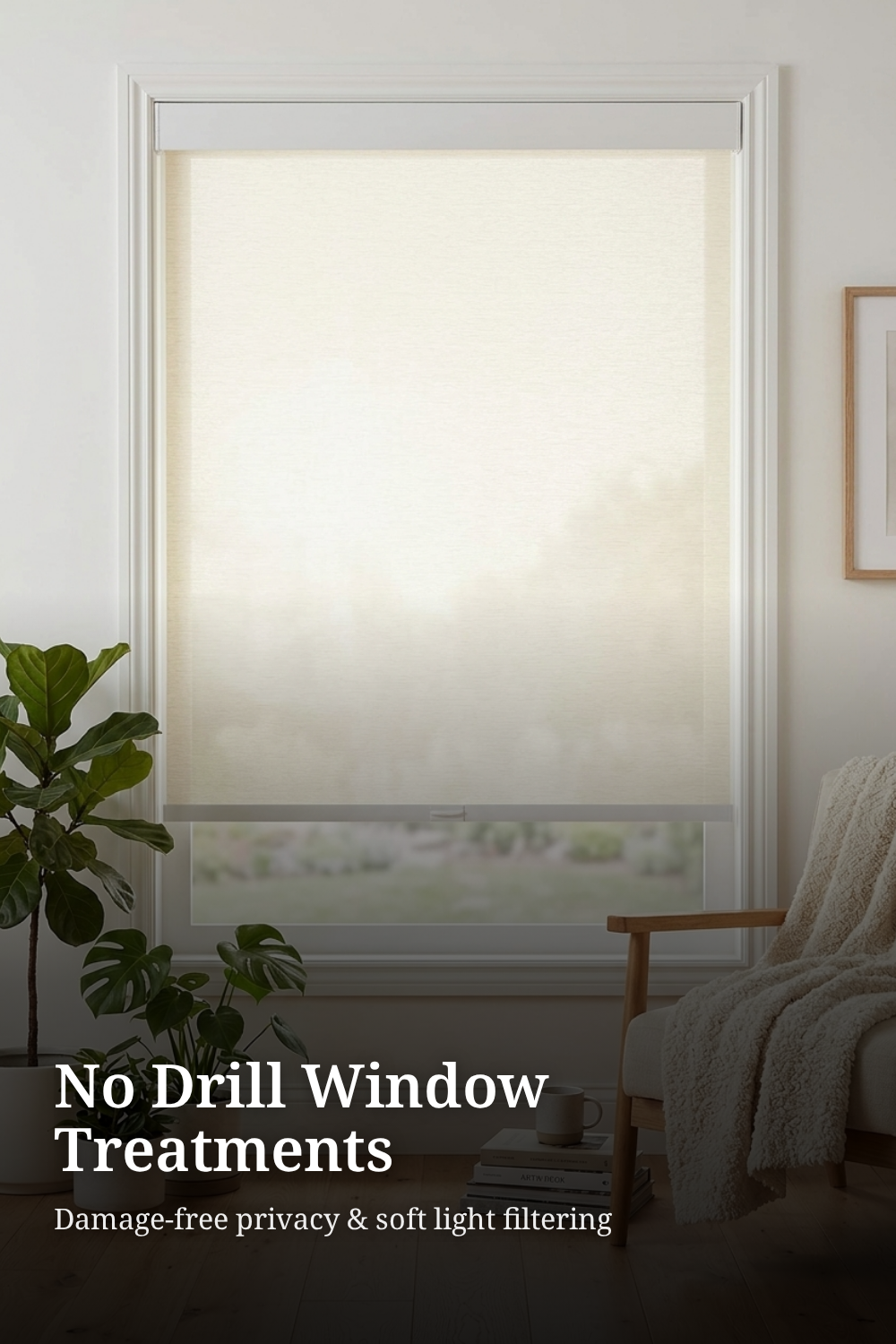 Light Filtering Roller Shades for Windows