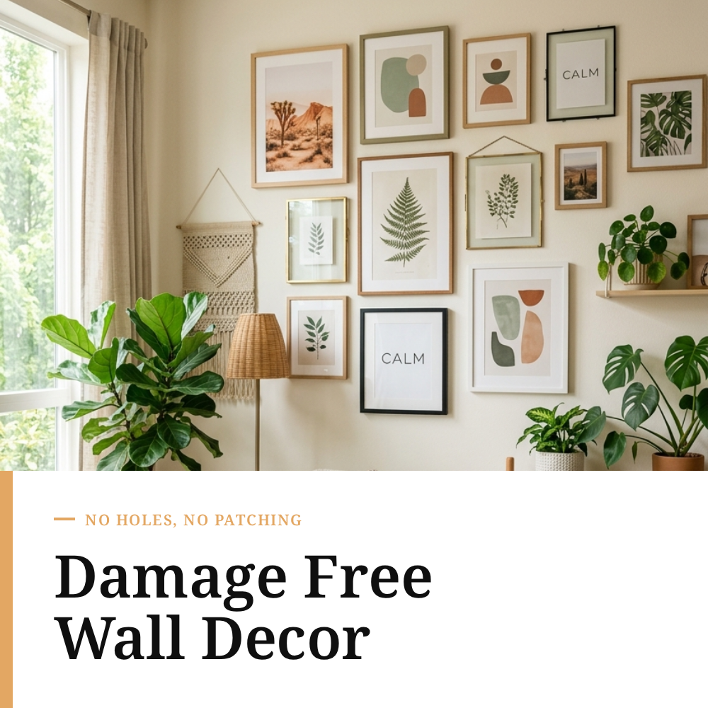 Damage Free Wall Decor